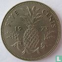 Bahamas 5 Cent 1973 (ohne Münzzeichen) - Bild 1