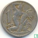 Tchécoslovaquie 1 koruna 1924 - Image 2