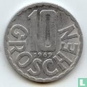 Austria 10 groschen 1969 - Image 1