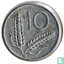 Italien 10 Lire 1967 - Bild 2