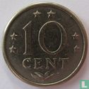 Antilles néerlandaises 10 cent 1974 - Image 2