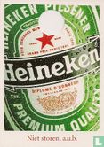 U000807 - Heineken "Niet storen a.u.b." - Afbeelding 1