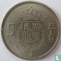 Spanje 5 pesetas 1984 - Afbeelding 2