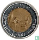Italie 500 lire 1984 (bimétal) - Image 1
