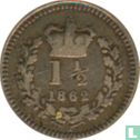 Verenigd Koninkrijk 1½ pence 1862 - Afbeelding 1
