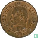 Frankrijk 10 centimes 1856 (A) - Afbeelding 1