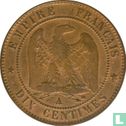 Frankrijk 10 centimes 1856 (A) - Afbeelding 2