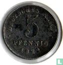 Duitse Rijk 5 pfennig 1922 (D) - Afbeelding 1