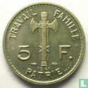 France 5 francs 1941 - Image 1
