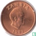 Zambia 2 ngwee 1983 - Image 1