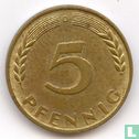 Deutschland 5 Pfennig 1969 (D) - Bild 2