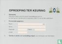 U000220 - Bavaria "Oproeping Ter Keuring" - Afbeelding 1