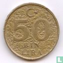 Turkije 50 bin lira 1998 - Afbeelding 2