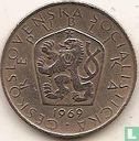 Tchécoslovaquie 5 korun 1969 (date droite) - Image 1
