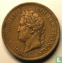 France 5 centimes 1846 (essai) - Image 2