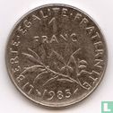 Frankrijk 1 franc 1985 - Afbeelding 1