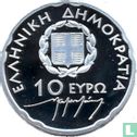Griekenland 10 euro 2007 (PROOF) "50th anniversary of the death of Nikos Kazantzakis" - Afbeelding 2