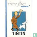  SABENA - Time Flies - Tintin Kuifje - 27 oct 1996 - 29 mar 1997 - Image 1