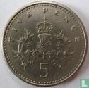 Royaume-Uni 5 pence 1990 (3.25 g) - Image 2