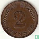 Duitsland 2 pfennig 1961 (J) - Afbeelding 2