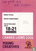 B060155 - Cannes Lions 2006 Malle Pietje - Afbeelding 1