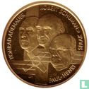 Belgium 100 euro 2002 (PROOF) "Founding Fathers of Europe" - Image 1