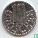 Autriche 10 groschen 1996 - Image 1