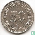 Duitsland 50 pfennig 1991 (G) - Afbeelding 2