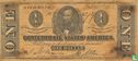 Confederate States 1 Dollar - Image 1