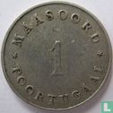 Maasoord Poortugaal 1 cent 1950 - Image 1