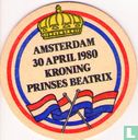 Amsterdam 30 April 1980 Kroning Prinses Beatrix - Afbeelding 1