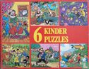 6 Kinder Puzzles - Bild 1