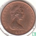 Man ½ new penny 1971 - Afbeelding 1