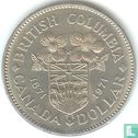 Canada 1 dollar 1971 "Centenary Accession of British Columbia into Confederation" - Image 1
