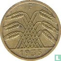 Duitse Rijk 5 reichspfennig 1935 (F) - Afbeelding 1