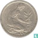 Duitsland 50 pfennig 1950 (F) - Afbeelding 1