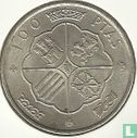 Spain 100 pesetas 1966 (66) - Image 2
