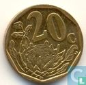 Afrique du Sud 20 cents 2008 - Image 2