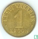 Estonie 1 kroon 2001 - Image 2