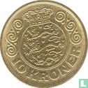 Denemarken 10 kroner 1989 - Afbeelding 2