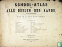 School-atlas van alle deelen der aarde - Image 1