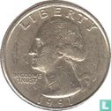 Vereinigte Staaten ¼ Dollar 1991 (P) - Bild 1
