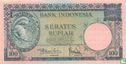 Indonesia 100 Rupiah ND (1957) - Image 1