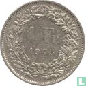 Zwitserland 1 franc 1975 - Afbeelding 1
