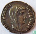 Romeinse Keizerrijk Alexandrie Postume AE4 Kleinfollis van Keizer Constantijn de Grote 347-348 n.Chr. - Afbeelding 2