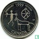 Canada 25 cents 1999 "February" - Afbeelding 1