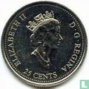 Canada 25 cents 1999 "February" - Afbeelding 2