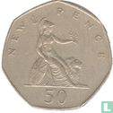 Verenigd Koninkrijk 50 new pence 1981 - Afbeelding 2