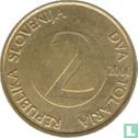 Slovénie 2 tolarja 2000 - Image 1