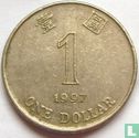 Hong Kong 1 dollar 1997 - Afbeelding 1